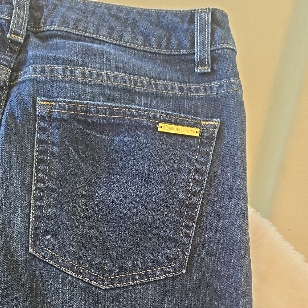 Michael Kors Dark Blue Straight Leg Jeans